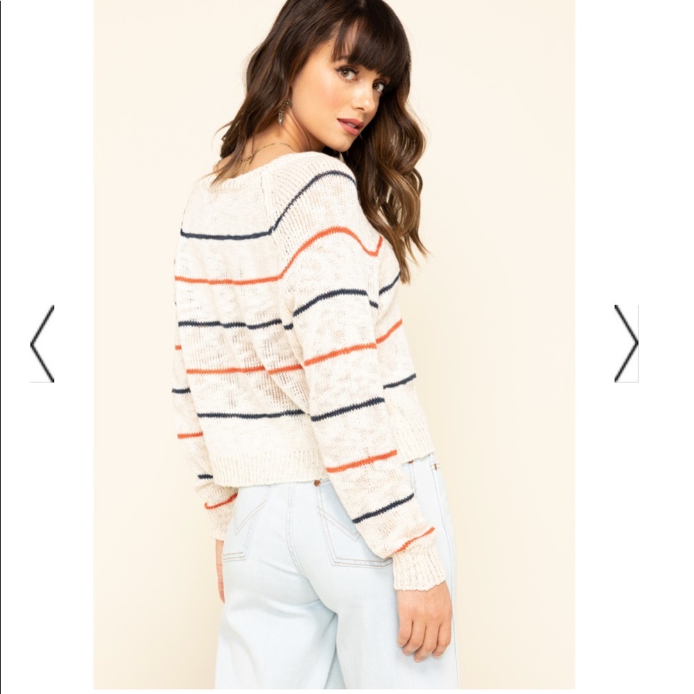 RAG POETS WOMEN'S SICILY SWEATER - Picture 4 of 5